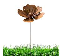 Cartel de jardín de metal - Decoración vintage de granja resistente a la intemperie | Postes ornamentales para espacios exteriores - para terrazas, caminos y senderos, primavera, naturaleza