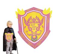 Cartel de juguete de espuma, escudo de espuma, juguete para armas de juguete medieval para niños, armas de espuma portátiles para juegos de rol, armas de juguete falsas para niños