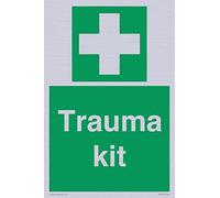 Cartel de kit de trauma - 200 x 300 mm - A4P