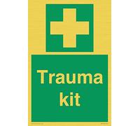 Cartel de kit de trauma - 200 x 300 mm - A4P