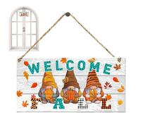 Cartel de Madera de otoño - Placa de Puerta decoración de Pared | Cartel de Granja, energía árbol de Espiritual pequeño con pabellón Reiki Home Escritorio Decoraciones Mujeres Hombres