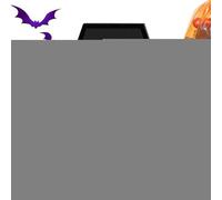 Cartel De Mesa Halloween - Centro De Mesa Decorativo En Forma De Ataúd De Madera - Panel De Mensajes Decoración Para Comedor Salón Dormitorio