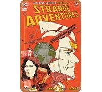Cartel de metal con personajes de cómics retro - STRANGE ADVENTURES #7 (OF 12) CVR A MITCH GERADS (MR) - Póster de película para música, cafetería, bar, restaurante, supermercado, tienda, regalos de