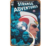 Cartel de metal con personajes de cómics retro - STRANGE ADVENTURES #7 (OF 12) CVR B EVAN DOC SHANER VAR (MR) - Póster de película para música, cafetería, bar, restaurante, supermercado, tienda