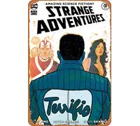 Cartel de metal con personajes de cómics retro - STRANGE ADVENTURES #8 (OF 12) CVR A MITCH GERADS (MR) - Póster de película para música, cafetería, bar, restaurante, supermercado, tienda, regalos de