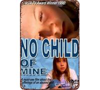 Cartel de metal con texto en inglés "No Child of Mine" para decoración de pared de sala de estar, cafetería, 12 x 8 pulgadas