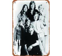 Cartel de metal con texto en inglés "The Partridge Family (1970), 20,3 x 30,5 cm, decoración de pared retro vintage