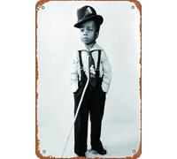 Cartel de metal de The Little Rascals, 20,3 x 30,5 cm, decoración de pared retro vintage