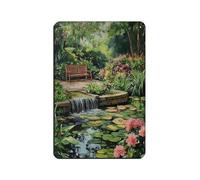 Cartel de metal retro con diseño de cabaña inglesa, arte elegante, pintura de hierro, bar, cueva de personas, cafetería, garaje, decoración de pared, 20 x 30 cm