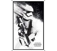 Cartel de metal retro de 20,3 x 30,5 cm de Star Wars Episodio VII The Force Awakens Cartel de metal retro de la película de pulpa de ficción Cartel de lata