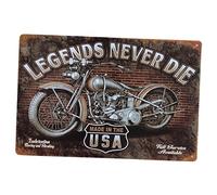 Cartel de metal Shabby Chic para pared, póster decorativo para casa, cafetería, 5 unidades