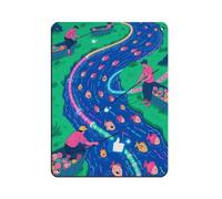 Cartel de metal vintage con texto en inglés "Binary Code Flowing in The River" (1) para decoración de pared del hogar, 12 x 16 pulgadas (30 x 40 cm)