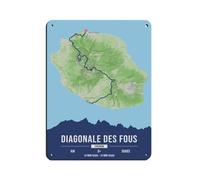 Cartel de metal vintage de Oklahoma City para decoración de pared, bar, bar, decoración de pared, póster retro de 30 x 40 cm