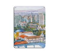 Cartel de metal vintage de San José California, para decoración de pared, bar, bar, decoración de pared, póster retro de 30 x 40 cm