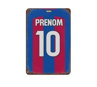 Cartel de metal vintage del FC Barcelona para decoración de pared, bar, bar, decoración de pared, póster retro de 20 x 30 cm