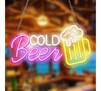 Cartel de neón de cerveza, cartel de neón, cartel LED de bar, cartel de pared de cerveza, letrero de neón, decoración de pared, cartel LED para decoración de bar, bar cerveza, luz de neón para bar
