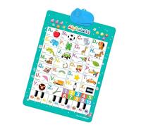 Cartel del alfabeto - Tarjetas flash fonéticas, juguetes de habla del habla inglesa, juguete de aprendizaje interactivo para, cartel de sonido educativo para el aula, Gar