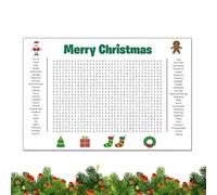 Cartel Gigante de Navidad - Juego Interactivo Para Pared De Las Fiestas - Póster Para Experiencias Interactivas Divertidas Para Familias,para Hombres Mujeres Chicas Jóvenes Adolescentes Hijos Familia
