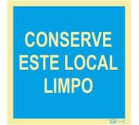 Cartel Informativo - PVC Opaco 150x150mm