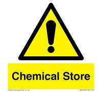 Cartel para tienda química - 100 x 100 mm - S10