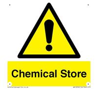 Cartel para tienda química - 100 x 100 mm - S10