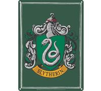 Half Moon Bay Arte de Pared de Harry Potter, letreros de Lata con Escudo de Slytherin, pósteres de Harry Potter para Dormitorio, decoración de Dormitorio de Harry Potter y Accesorios de Dormitorio de