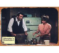 Cartel retro de MURPHY'S ROMANCE - Tarjeta de vestíbulo original de 8 Sally Field James Garner Classic Movie TV Poster Decor Wall Art Poster Musical Bar Pub Cafe Wall Kitchen Bathroo Poster Karaoke