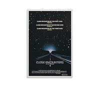 Cartel sobre lienzo con texto en inglés ''Alien Abduction Films Close Encounters of The Third Kind Art Prints Poster Gifts Photo Picture Picture Painting Posters Decoración para el hogar, 12 x 18