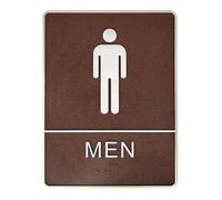 Cartel wc Pegatina de pared for baño, letrero for mujer y hombre, WC, hogar, Hotel, puerta, letreros artísticos, calcomanía for, restaurante, Unisex(Men)