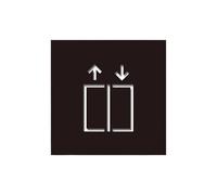 Cartel Wc Señalización de baño, recordatorio de calor, pegatinas, prohibido el acceso, ascensor, lugar público, centro comercial, oficina.(Type 8)