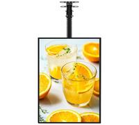 Cartelera Digital Ultradelgada Con Retroiluminación LED, Montaje En Pared, Marco A Presión Con Caja De Luz De Bajo Consumo Para Restaurantes Cafeterías Y Food Trucks(50x70cm/19.69x27.56in)