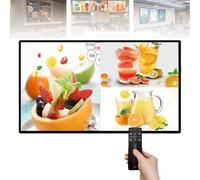 Cartelera Publicitaria Digital Comercial, 32-55 Pulgadas, Pantalla Dividida Inteligente: 1920 * 1080, Ángulo De Visión: 178°, Admite Montaje En Pared Horizontal/vertical,43 inch,1 pcs