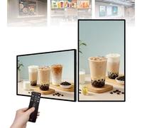 Cartelera Publicitaria Digital Comercial, 32-55 Pulgadas, Pantalla Dividida Inteligente: 1920 * 1080, Ángulo De Visión: 178°, Admite Montaje En Pared Horizontal/vertical,55 inch,2 pcs