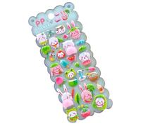 Carteles 3D | PVC Divertido Reutilizable Desmontable,Niños Scrapbook Pegatinas,Para en Casa Aula Diario Artesanía Computadora Cuaderno Escritorio Cumpleaños