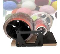 Carteles de tambor para una mezcla eficiente de lana y fibra, ideal para manualidades de proyectos de fieltro e hilo casero