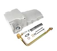 Cárter aceite motor Kit de cacerola aceite perfil bajo aluminio 302-1 LS Swap para motores para GM LS1 LS6 LS2 LS3 LSX 1955-1987 LCA019 Cárter aceite transmisión
