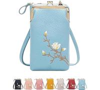 Cartera Bandolera Para Mujer, Cartera De Mano Tipo Sobre, Cartera Para TeléFono, Ideal Para Mujer, Bandolera PequeñA, Accesorio PráCtico, Funda Para TeléFono MóVil.,Blue