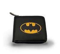 KARACTERMANIA DC Comics Batman Bat-Wallet Man Zip, Negro, 12 x 10 cm