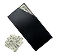 Cartera Clip Monetario - Minimalista, Slim | Billfold Billfold De PU con Fuerte Clip De Dinero, Bloqueo, Conveniente Funda De Bolsillo Delantero para Déuda, ID, Monedas, Efectivo, Hombres Y