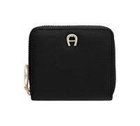 Aigner Zita RFID Monedero negro, cuero, mujer