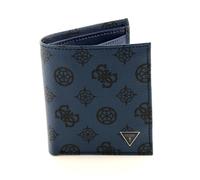 Cartera combinada Guess Mito azul con estampado