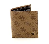 Cartera combinada Guess Mito beige con estampado
