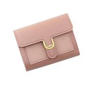 Cartera compacta para mujer, de piel sintética, tarjetero, de gran capacidad, triple pliegue, monedero para mujer, bolsa de dinero, regalos para mujer, b, Mass Beauty