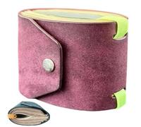 Cartera con Cierre MagnéTico,PráCtica Cartera con Cierre MagnéTico,Acceso RáPido A Efectivo,Cartera De Viaje Sencilla,Cartera PequeñA,Compacta Y De Lujo,Tarjetero para Viajes Familiares (E)