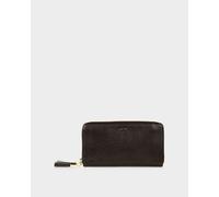 Cartera con cremallera Alessia 18cs Braun Büffel negro