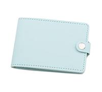 Cartera corta de identificación de moda de color sólido, ranuras para tarjetas, cubierta de licencia de conducir, bolsa de mano, cartera de taxi (B, A)