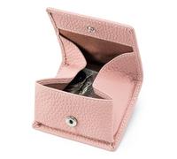 Cartera de aluminio con caja para monedas para mujer, soporte cuadrado para cambios, cartera vintage de viaje, organizador de joyas pequeñas, organizador compacto para auriculares, bolsa de cadena de