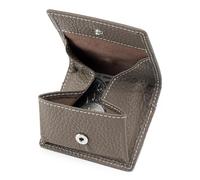 Cartera de aluminio con caja para monedas para mujer, soporte cuadrado para cambios, cartera vintage de viaje, organizador de joyas pequeñas, organizador compacto para auriculares, bolsa de cadena de