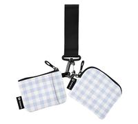 Cartera de cambio para mujer, delgada, desmontable, llavero con correa de muñeca, 2 piezas, Mtu0mji4ndu1d2xpmejzvvb3nwng, 4.13 pulgadas de largo x 3.5 pulgadas de ancho, accesorio de viaje,