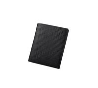 Cartera de Cuero Cartera Corta Personalidad en Relieve de Negocios para Hombres Cartera Horizontal y Vertical de Dos Pliegues Paquete de Tarjeta de Cartera de Cuero PU de Calidad (Color: Marrón-01)